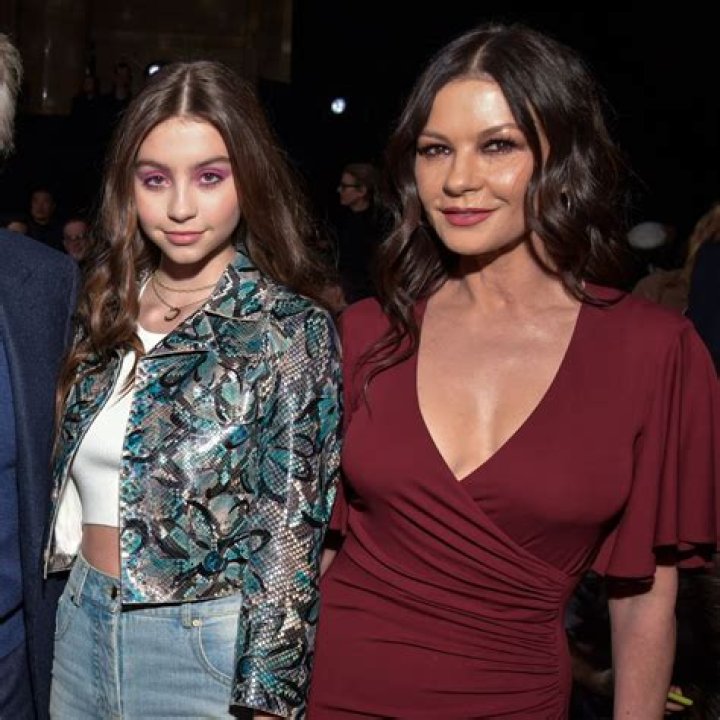 Catherine Zeta-Jones and Carys Zeta-Douglas Pose at NYFW