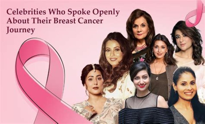 Celebrities Breast Cancer Pictures
