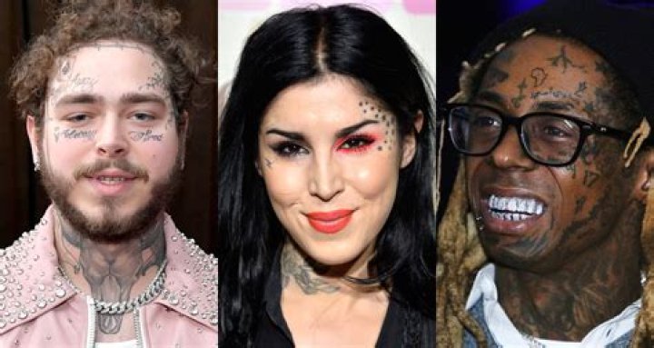 Celebrities With Face Tattoos