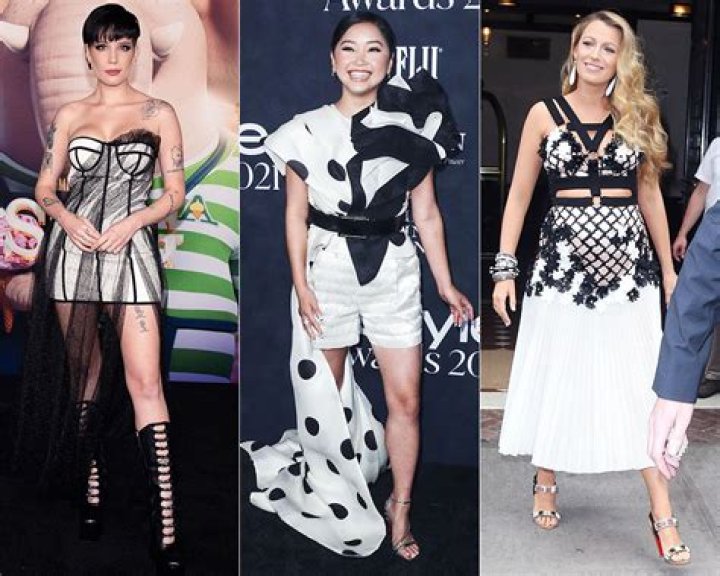 Celebs Rocking Black & White Outfits: Photos – Hollywood Life