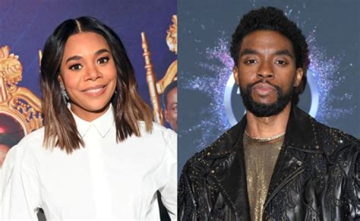 Chadwick Boseman & Regina Hall At Oscars After Party &mdash; PICS