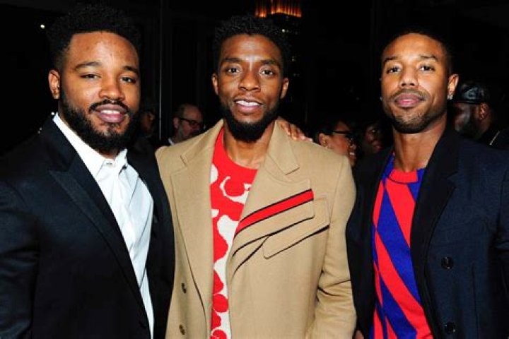 Chadwick Boseman and Michael B. Jordan