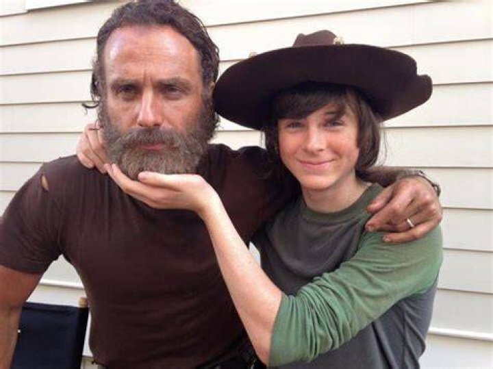Chandler Riggs & Dad William