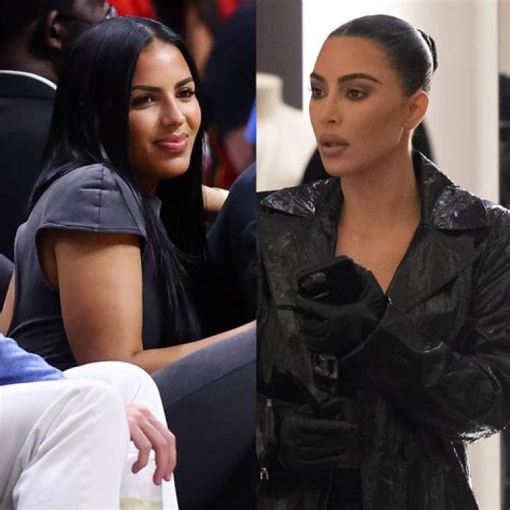 Chaney Jones & Kim Kardashian in pink