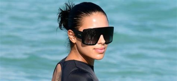 Chaney Jones Hits The Beach In Miami