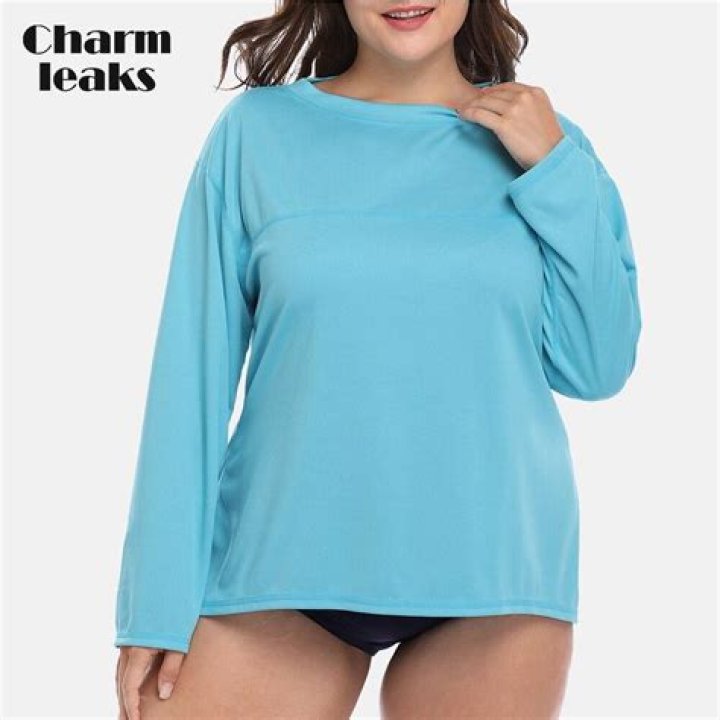 Charmleaks High-Neck Two-Piece Swimsuit