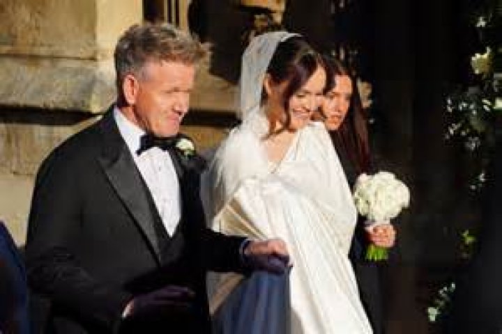 Chef Gordon Ramsay and partner Tana Ramsay pose for photographers on arrival at the GQ Men of the year Awards in central London onGQ Men of the year Awards 2019, London, United Kingdom - 03 Sep 2019