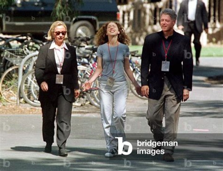 Chelsea Clinton Chelsea Clinton walks outside after attending church services at the Full Gospel AME Zion Church in Temple Hills, Md. Her father, President Clinton, addressed the church congregation where he blamed his crime bill's defeat on "petty political things and superficial divisionsCHELSEA CLINTON, TEMPLE HILLS, USA