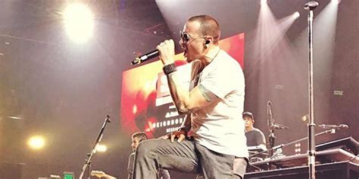 Chester Bennington Linkin Park in concert, O2 Arena, London, UK - 03 Jul 2017