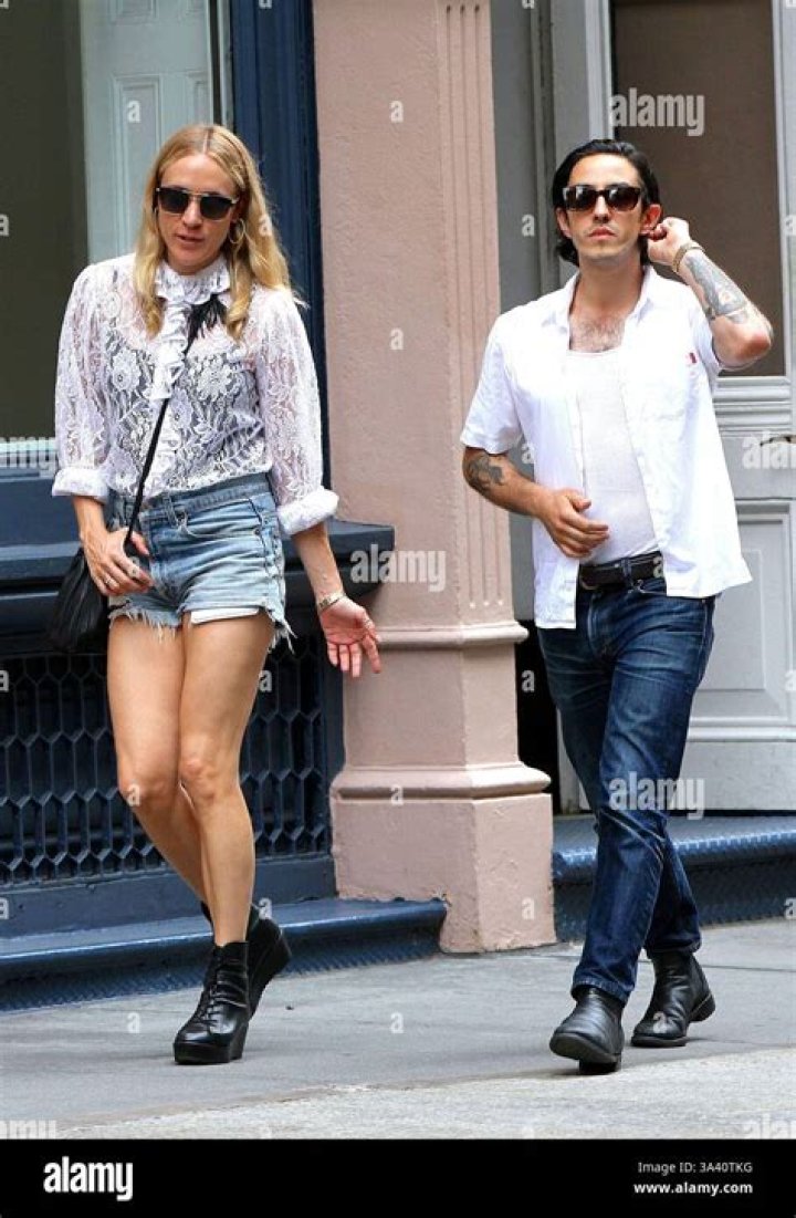 Chloe Sevigny and her boyfriend Sinisa Mackovic are seen out in Manhattan