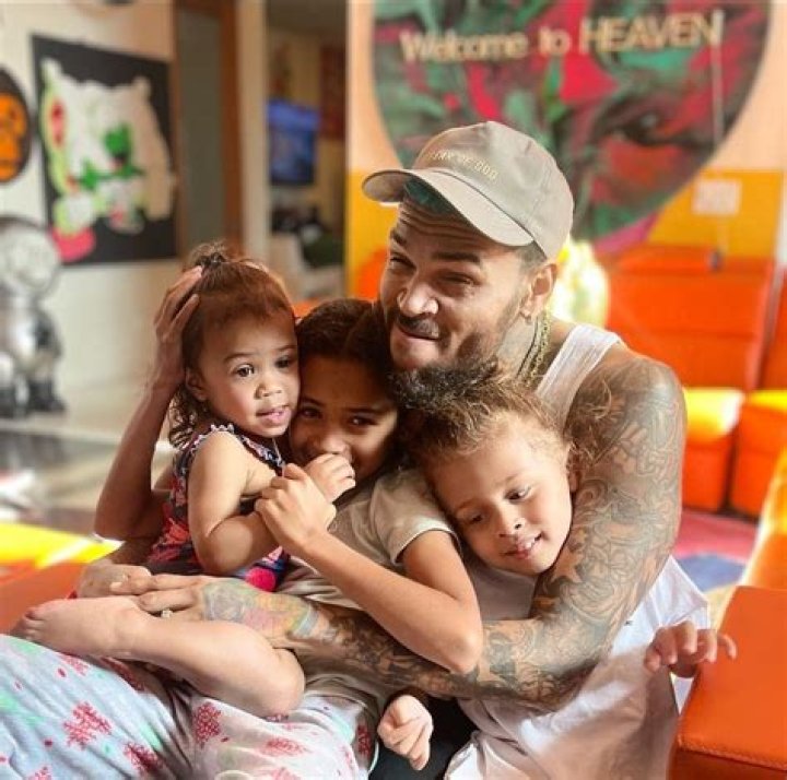Chris Brown’s Precious Son Aeko Clutches A Birthday Pic Of ‘Daddy’ In Sweet Instagram Tribute