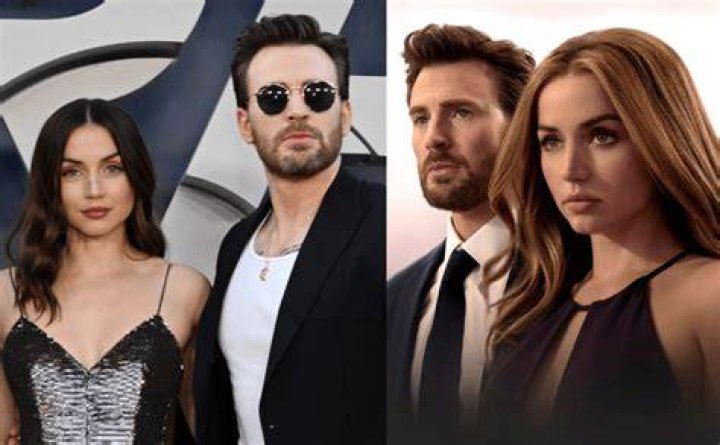 chris evans, ana de armas