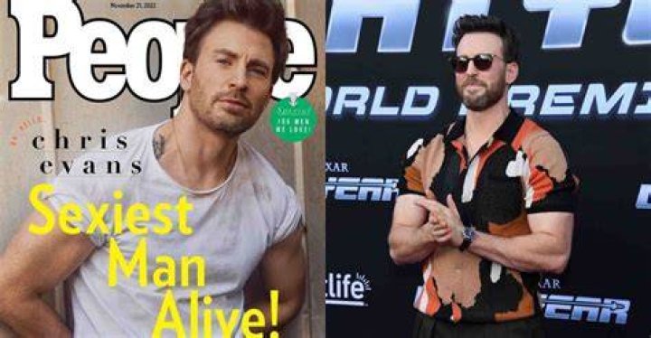 Chris Evans Named People’s 2022 ‘Sexiest Man Alive’