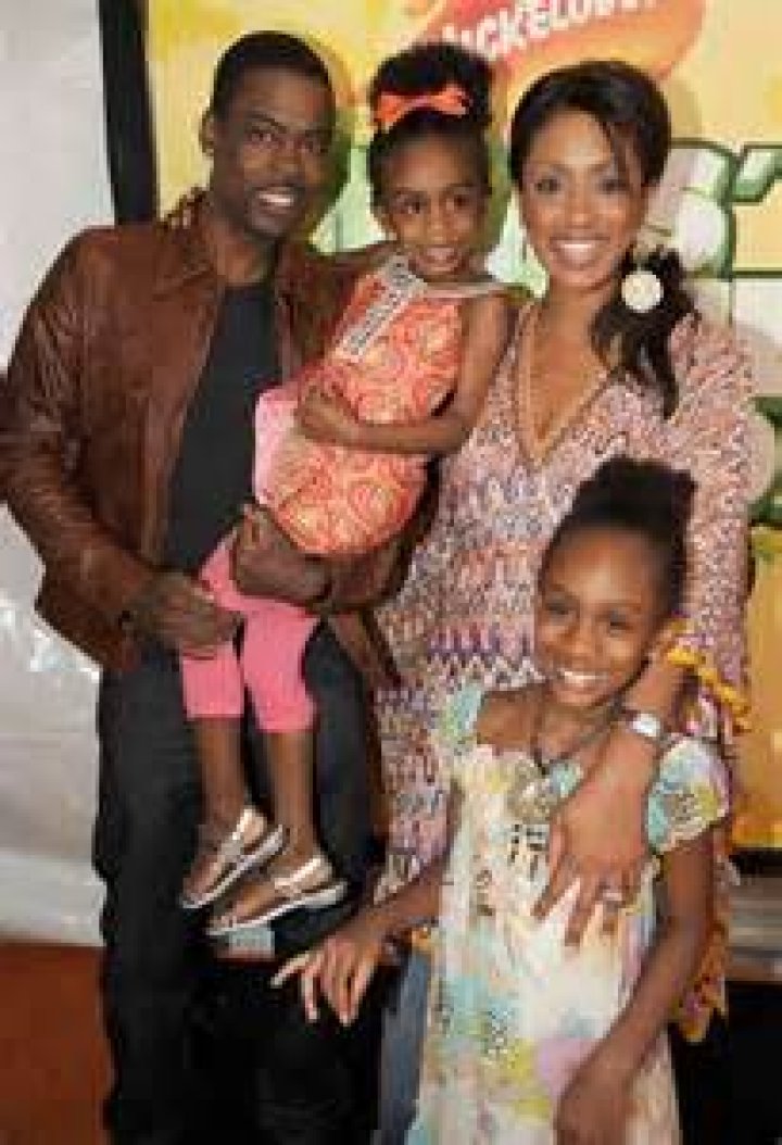 Chris Rock & His Daughters During COVID