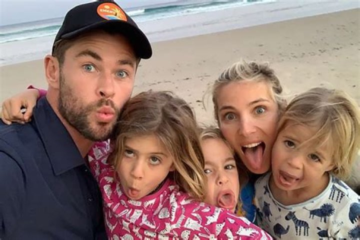 Chris With Family In 2008