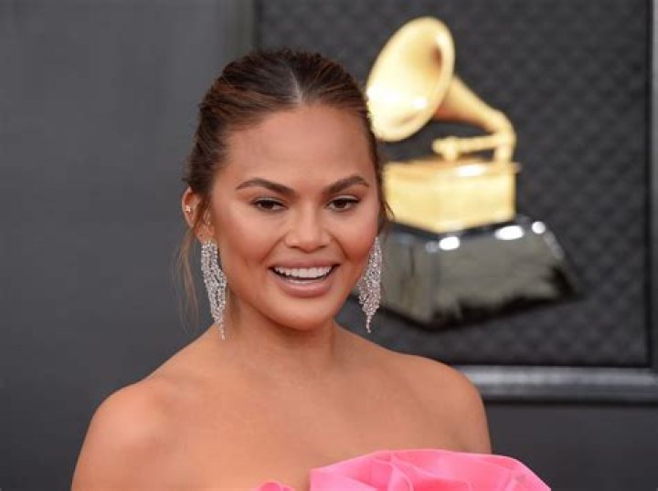 Chrissy Teigen 64th Annual Grammy Awards, Arrivals, MGM Grand Garden Arena, Las Vegas, USA - 03 Apr 2022