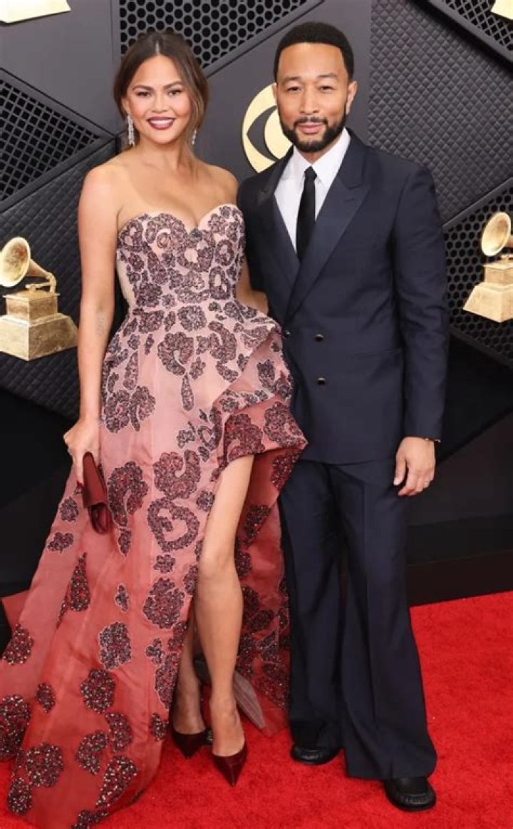 Chrissy Teigen & John Legend at the White House