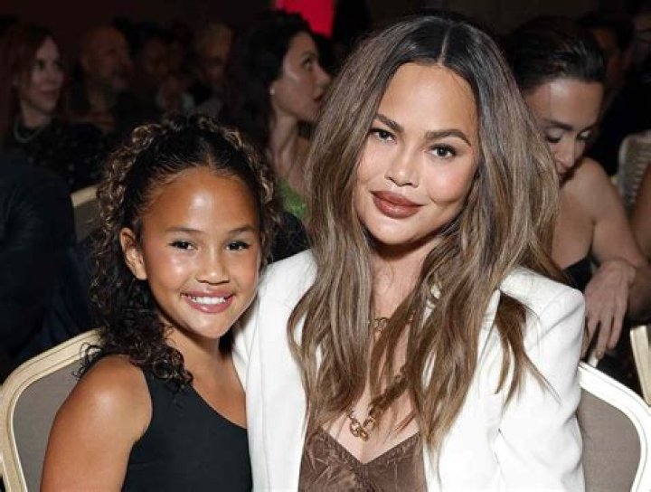 Chrissy Teigen with daughter Luna and son Miles are seen in Los Angeles, California. NON-EXCLUSIVE February 16, 2022. 16 Feb 2022 Pictured: Chrissy Teigen,Luna Stephens,Miles Stephens. Photo credit: Bellocqimages/Bauergriffin.com / MEGA TheMegaAgency.com +1 888 505 6342 (Mega Agency TagID: MEGA829193_007.jpg) [Photo via Mega Agency]
