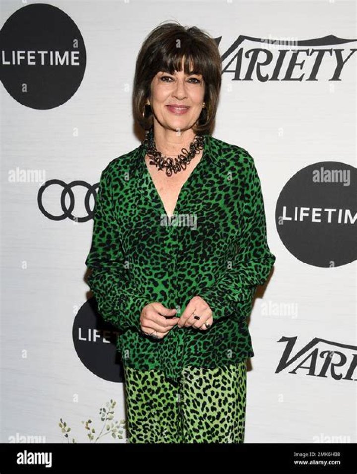Christiane Amanpour attends Variety's Power of Women presented by Lifetime at Cipriani Midtown on April 5, 2019 in New York City Variety's Power of Women Presented by Lifetime, Arrivals, Cipriani 42nd St, New York, USA - 05 Apr 2019