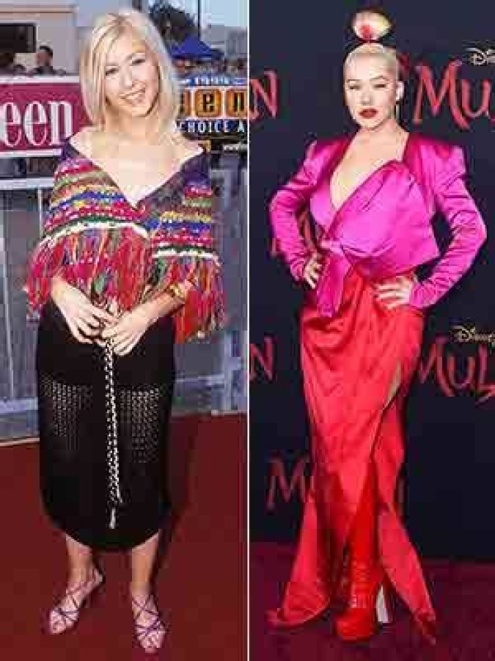 Christina Aguilera Through The Years