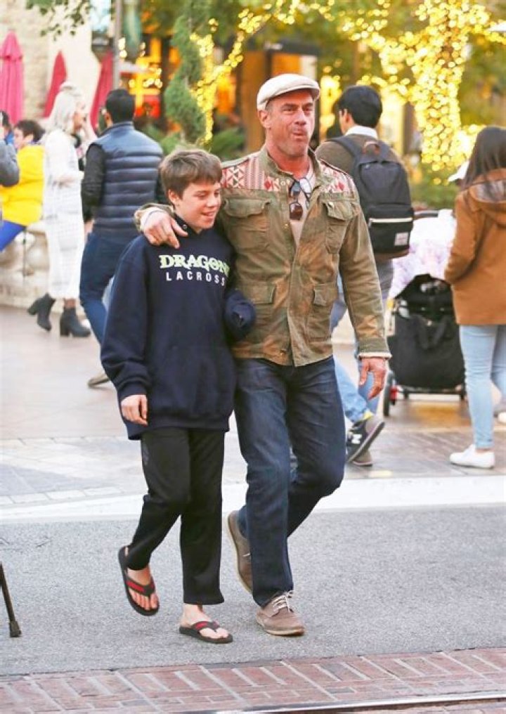 Christopher Meloni, His Son Dante, & Wife Sherman Williams At The Central Park Zoo