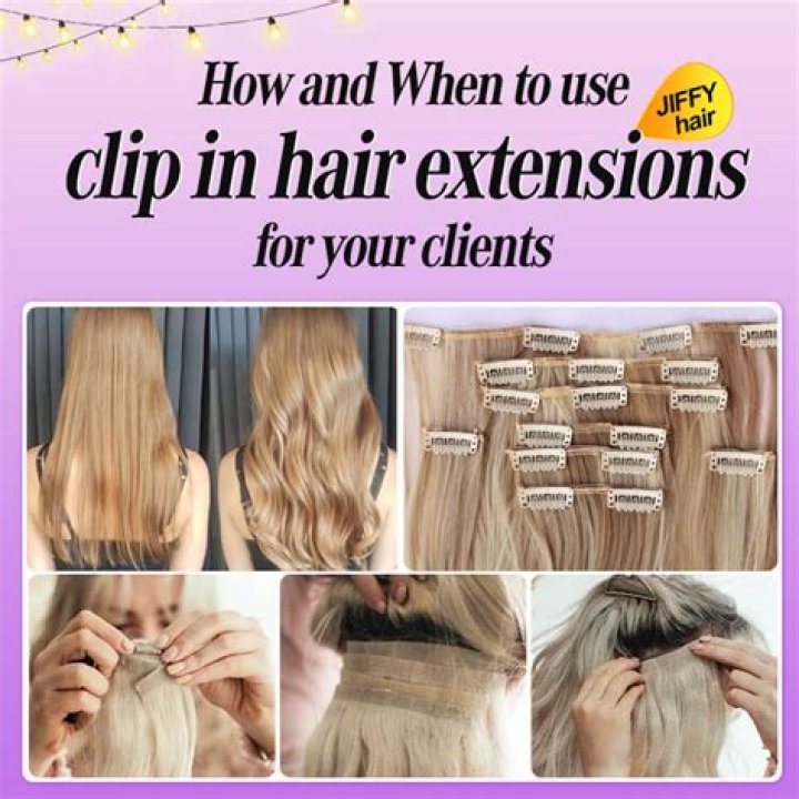 clip in hair extensions