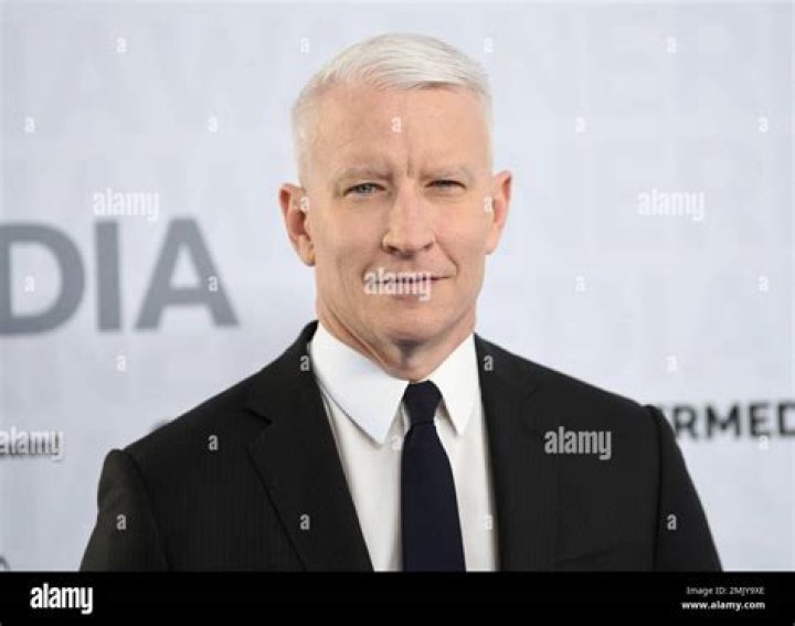 CNN News anchor Anderson Cooper attends the Turner Network 2017 Upfront presentation at The Theater at Madison Square Garden, in New York Turner Network 2017 Upfront Red Carpet, New York, USA - 17 May 2017