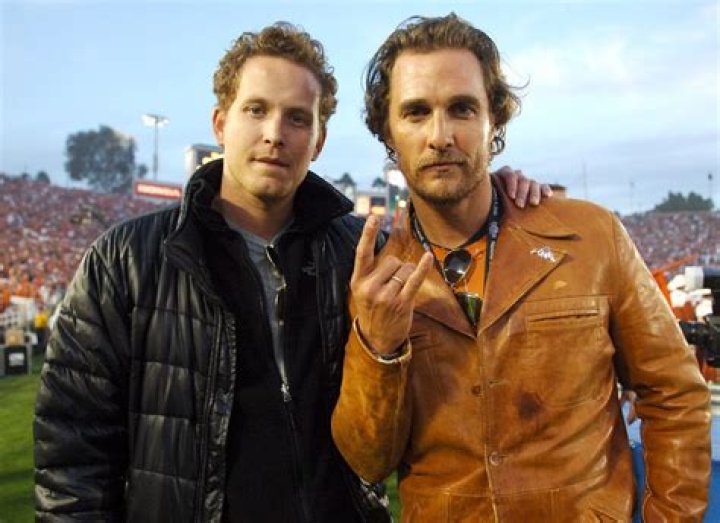 Cole Hauser & Matthew McConaughey attend the Yellowstone Party