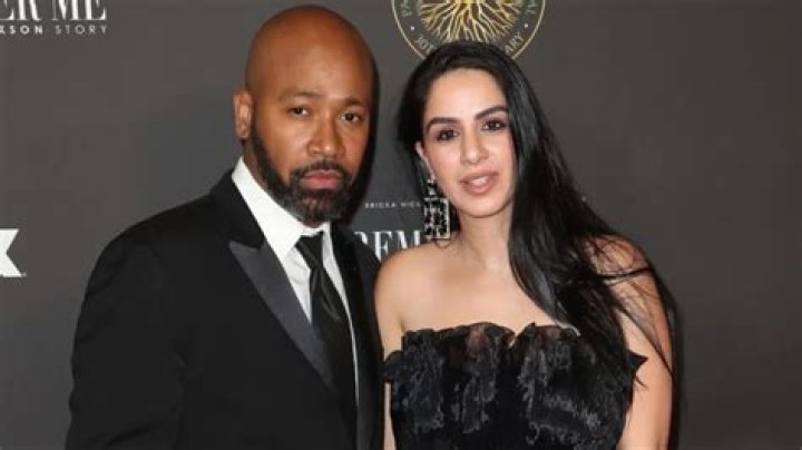Columbus Short and Aida Abramyan at an event in LA