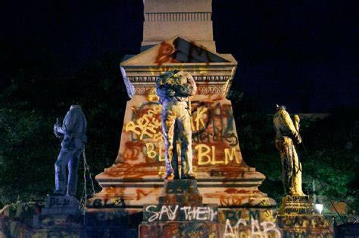 Confederate Monuments Protest