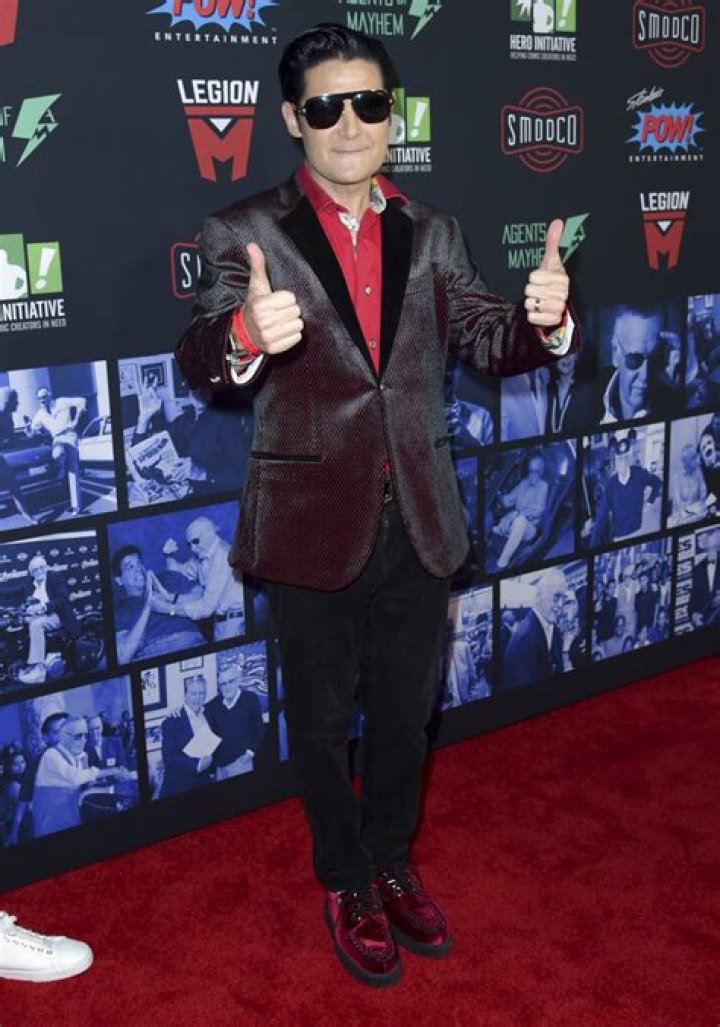 Corey Feldman arrives at Excelsior! A Celebration of the Amazing, Fantastic, Incredible & Uncanny Life of Stan Lee, at the TCL Chinese Theatre in Los Angeles Excelsior! A Celebration of the Amazing, Fantastic, Incredible & Uncanny Life of Stan Lee, Los Angeles, USA - 30 Jan 2019