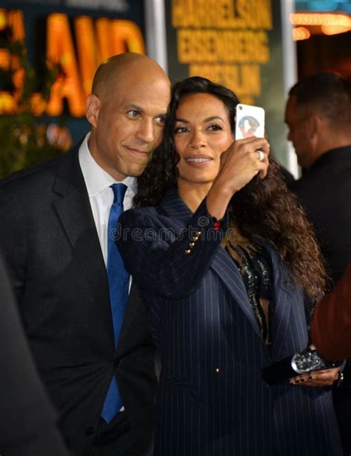 Cory Booker & Rosario Dawson