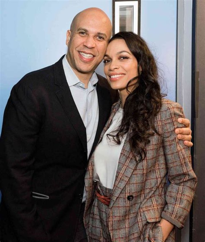 Cory Booker and Rosario Dawson 'Zombieland: Double Tap' film premiere, Arrivals, Regency Village Theatre, Los Angeles, USA - 10 Oct 2019