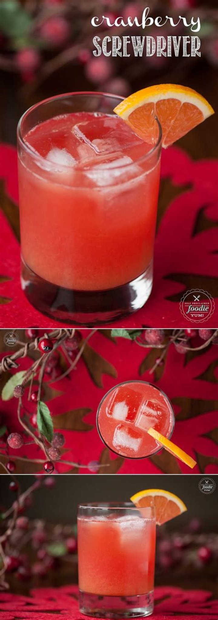 Cranberry Screwdriver