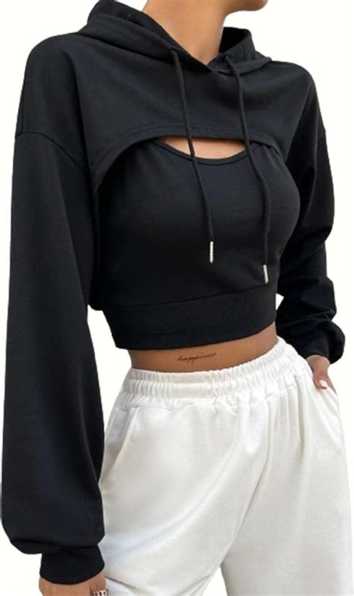 Cropped Hoodie For Women