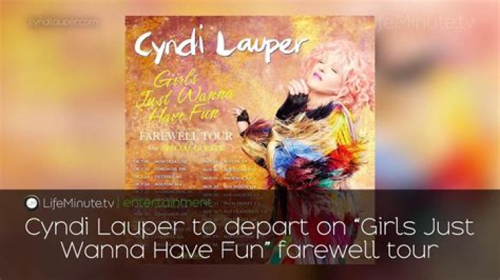 Cyndi Lauper Announces Farewell Tour