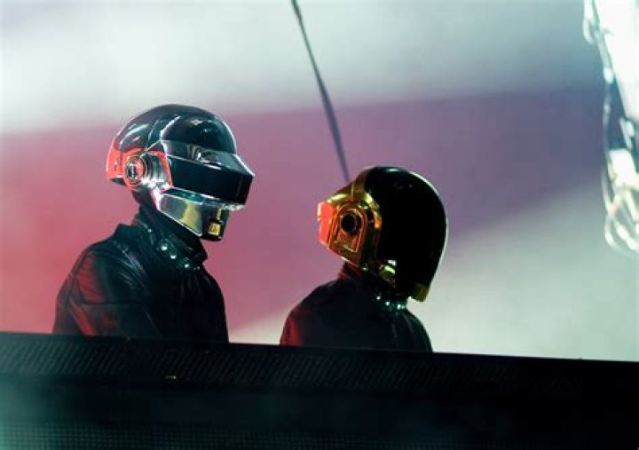 Daft Punk performs at the 59th annual Grammy Awards on Sunday, Feb. 12, 2017, in Los Angeles. (Photo by Matt Sayles/Invision/AP)