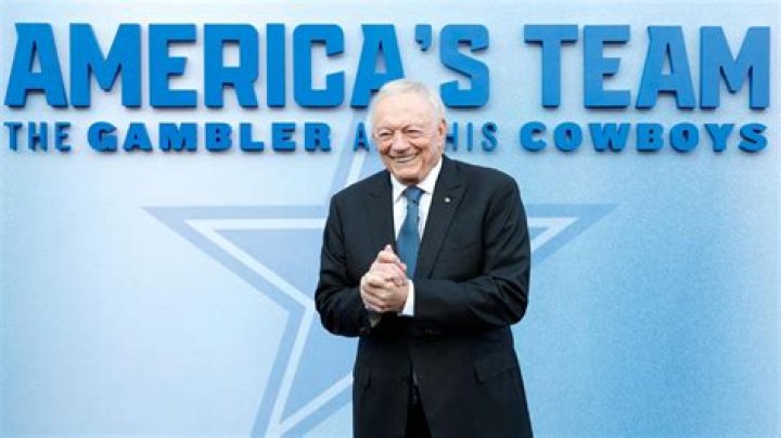 Dallas Cowboys owner Jerry Jones smiles during a press conference at the NFL football team training camp in Oxnard, Calif. There will be plenty of winners and losers, but the big winner is a league that had to be drawn kicking and screaming into the new world of sports betting. The NFL will profit not only from various deals with its new sports betting partners, but should also benefit from increased viewership. Cowboys owner Jerry Jones believes that benefit will be huge NFL At 100 Sports Betting, Oxnard, USA - 26 Jul 2019