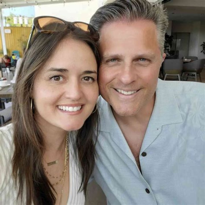 Danica McKellar and Dean Cain at the Grand Opening of the Hallmark Signature Store