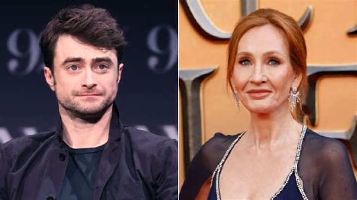 Daniel Radcliffe and J.K. Rowling