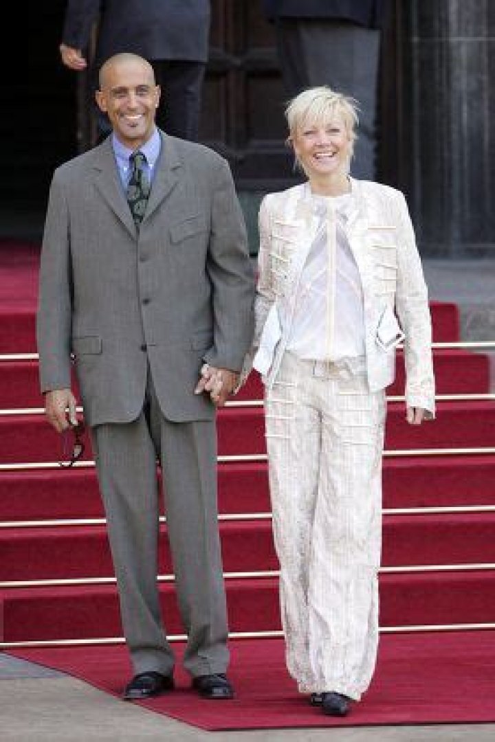 David Belafonte with wife Malene and father Harry Belafonte GALA CELEBRATING THE 200TH ANNIVERSARY OF THE BIRTH OF HANS CHRISTIAN ANDERSEN, ROYAL THEATRE, COPENHAGEN, DENMARK - 01 APR 2005
