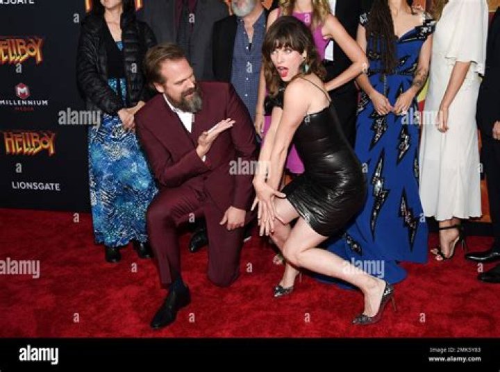David Harbour, Milla Jovovich, & More – Hollywood Life