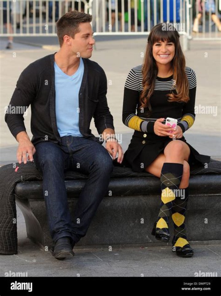 Dean Geyer and Lea Michelle