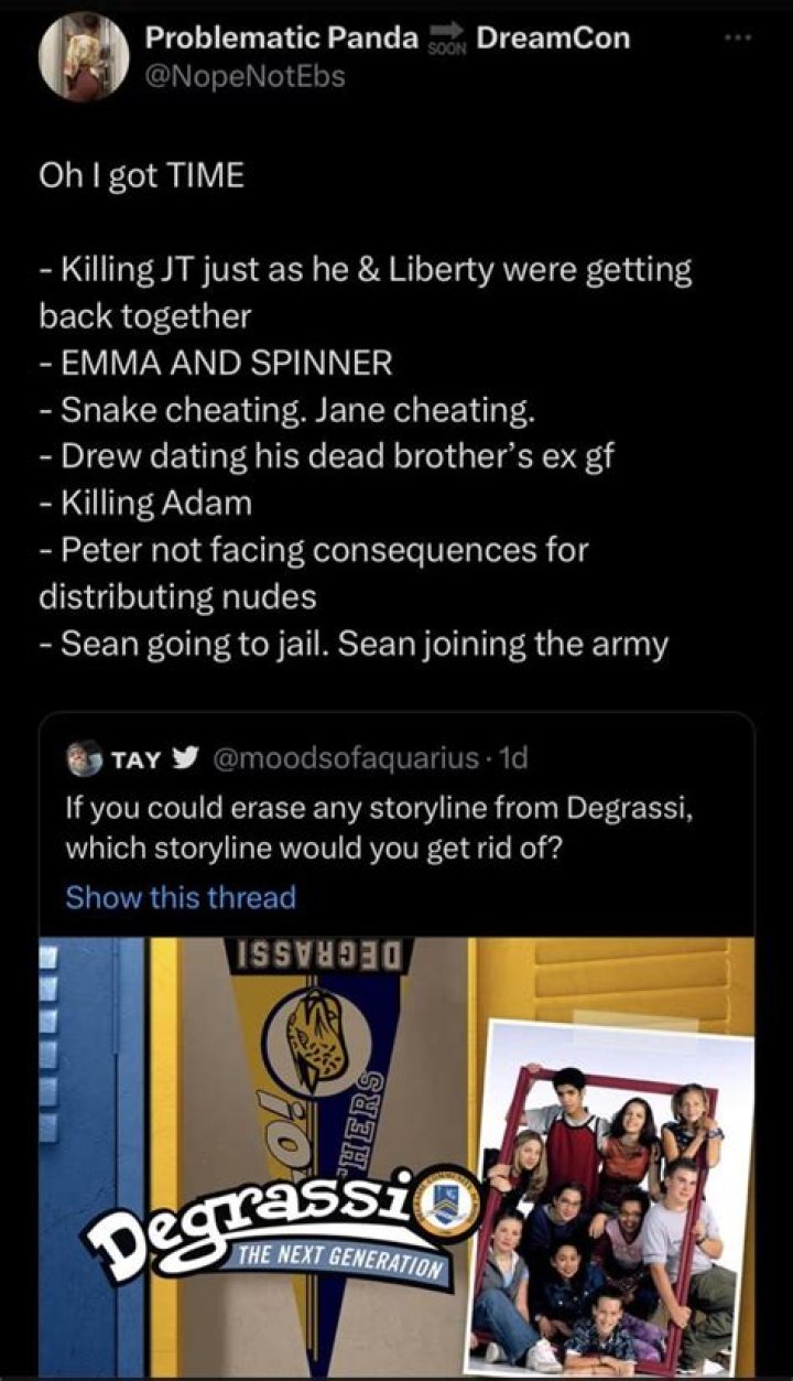 Degrassi Adam Dies