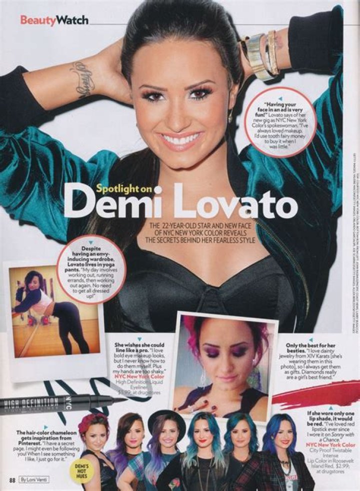 demi lovato people's choice awards