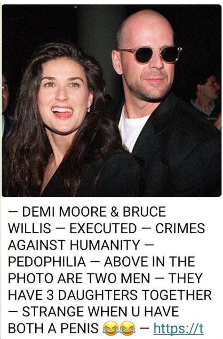 Demi Moore & Bruce Willis at an Event in 1990