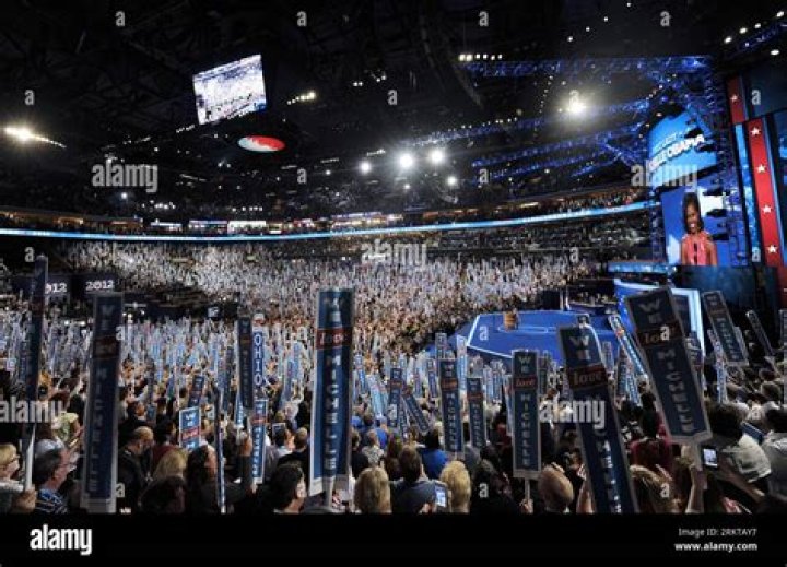 Democratic Convention, Charlotte, USA