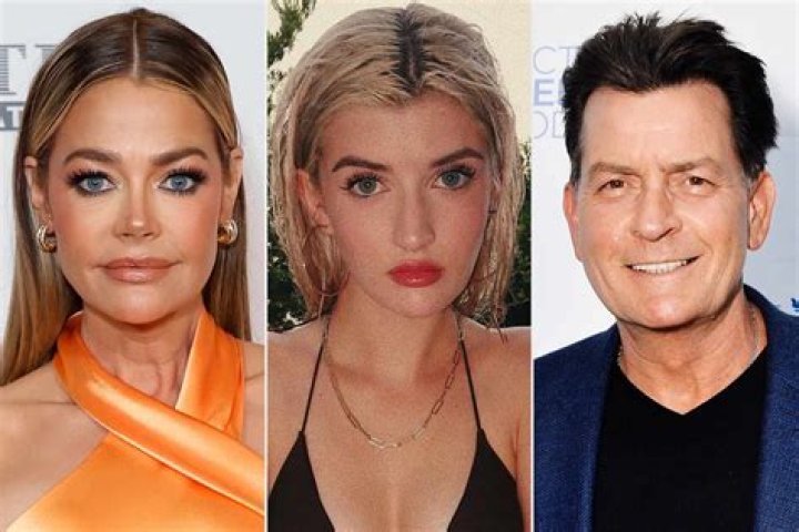 Denise Richards, Charlie Sheen, Sami & Lola