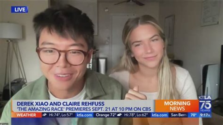 Derek Xiao and Claire Rehfuss