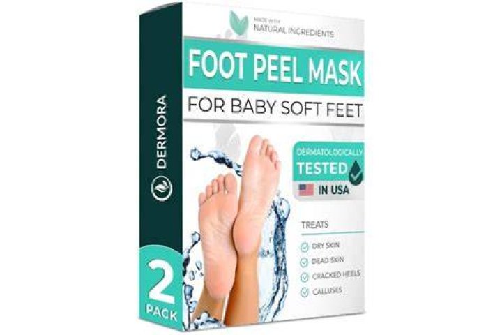 Dermora Exfoliating Foot Peel Mask
